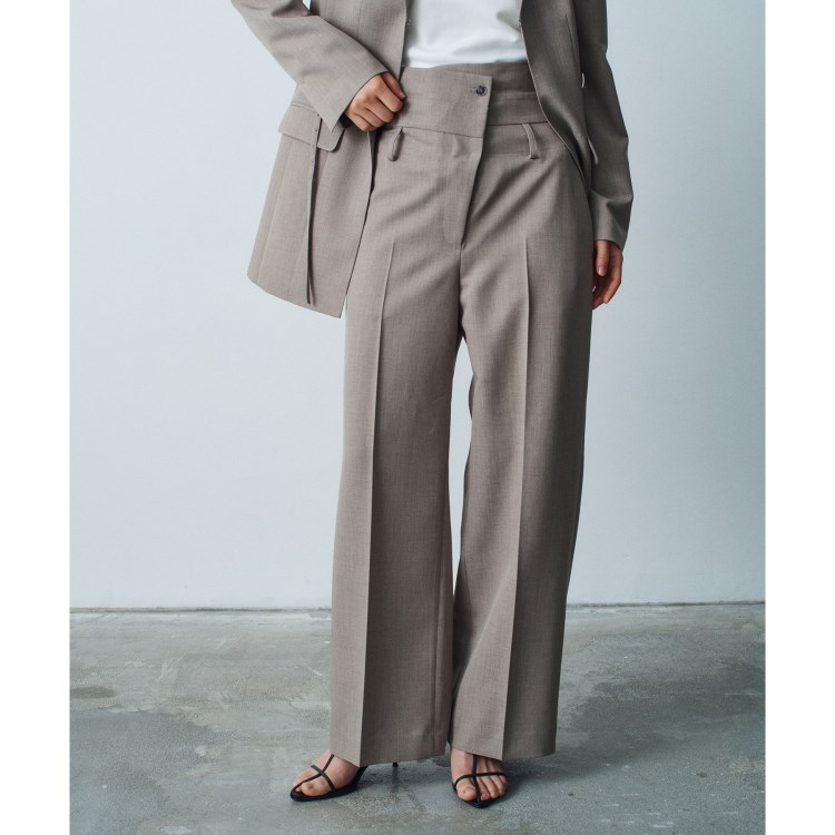 コードエー(CODE A)のturn up chic trousers フルレングスパンツ