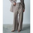 コードエー(CODE A)のturn up chic trousers ベージュ(052)