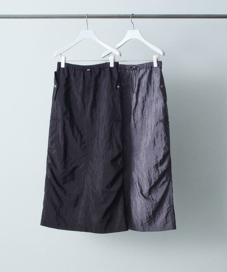 nylon utility skirt(マキシ・ロングスカート) | CODE A nylon utility skirt(マキシ・ロングスカート) | CODE A