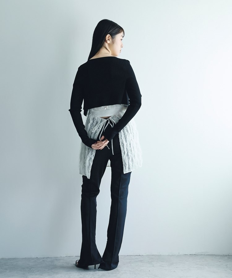 コードエー(CODE A)のfril lace apron blouse6