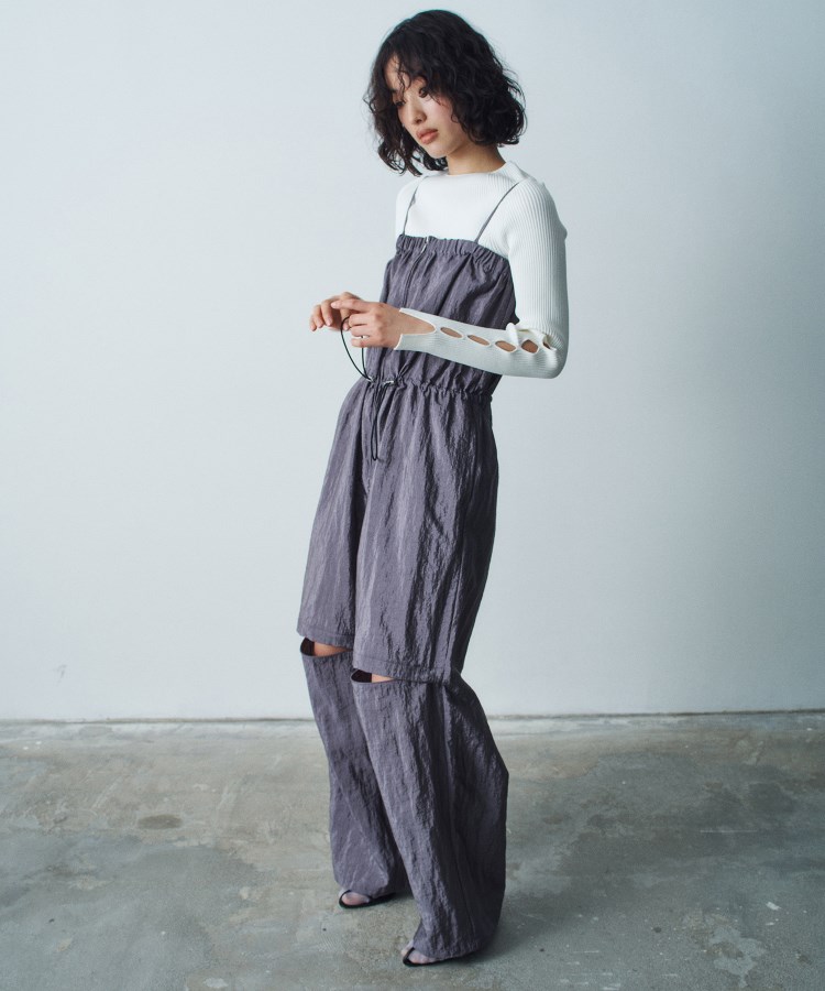 コードエー(CODE A)のhole sleeve knit7