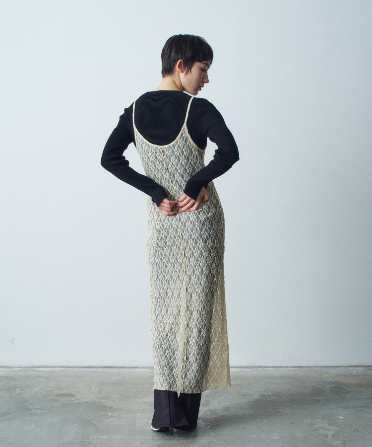 コードエー(CODE A)のhole sleeve knit9