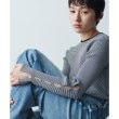 コードエー(CODE A)のhole sleeve knit1