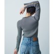 コードエー(CODE A)のhole sleeve knit2