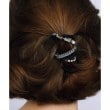 コードエー(CODE A)のheyep｜Rhinestone Hair Ties 3 Piece Set シルバー(006)