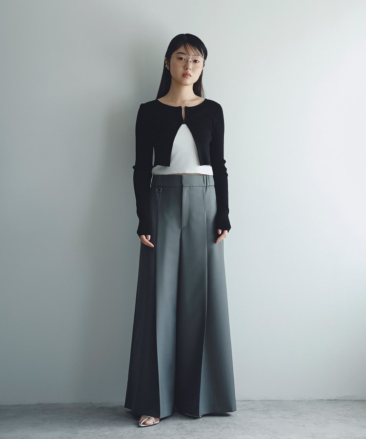 コードエー(CODE A)のpleated wide trousers11