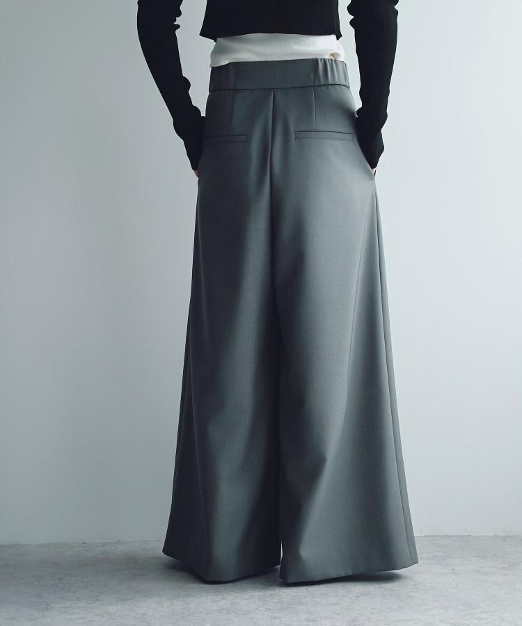 コードエー(CODE A)のpleated wide trousers15