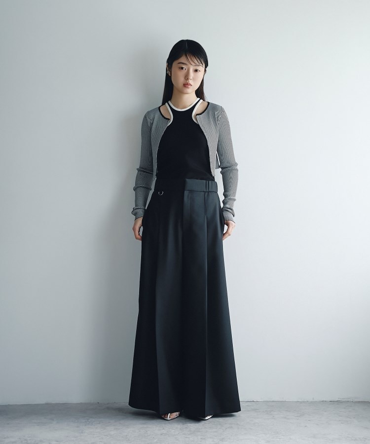 コードエー(CODE A)のpleated wide trousers7