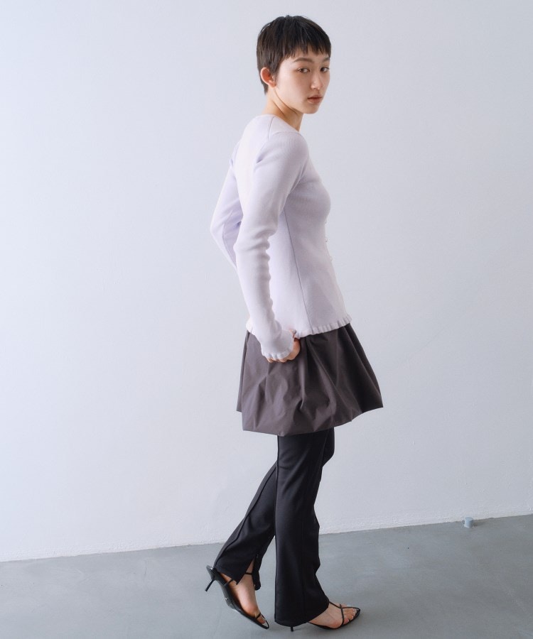コードエー(CODE A)のmetal buttons knit cardigan9