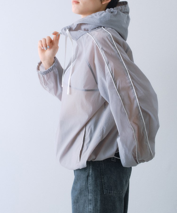 コードエー(CODE A)のsheer sporty blouson7