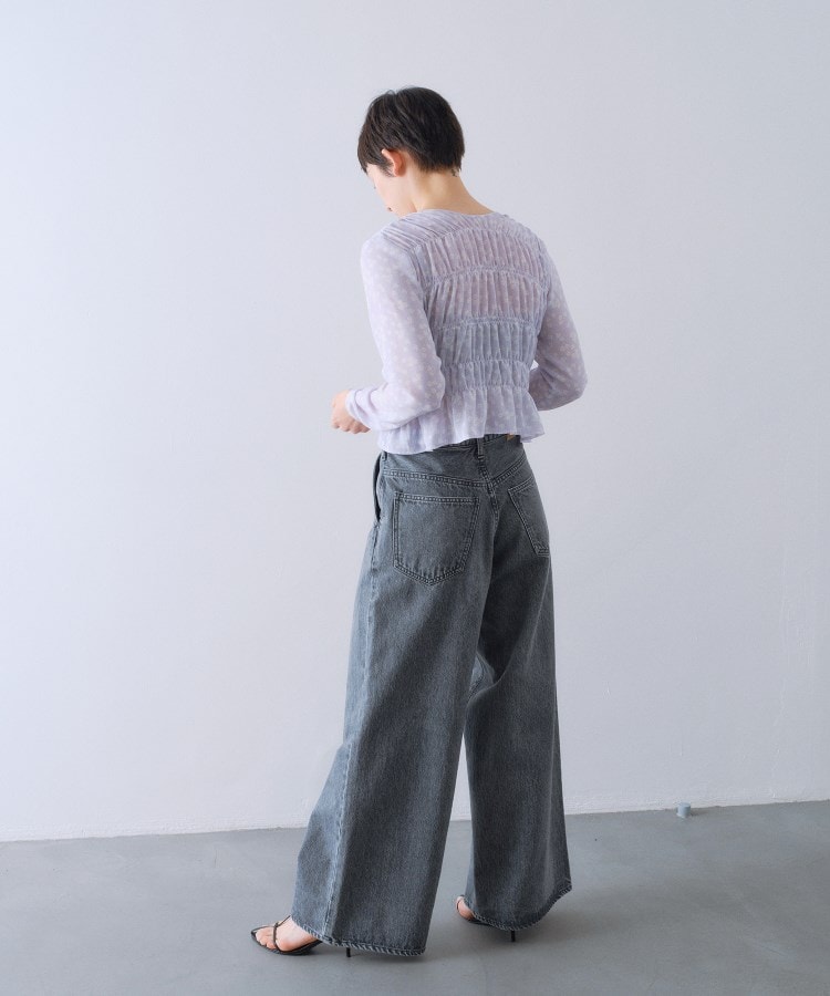コードエー(CODE A)のpetit flower ribbon blouse12