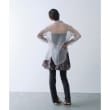 コードエー(CODE A)のsheer washer ribbon blouse10