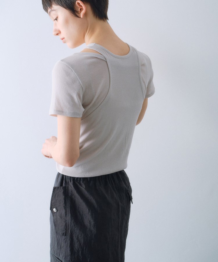コードエー(CODE A)のlayered mini tee2