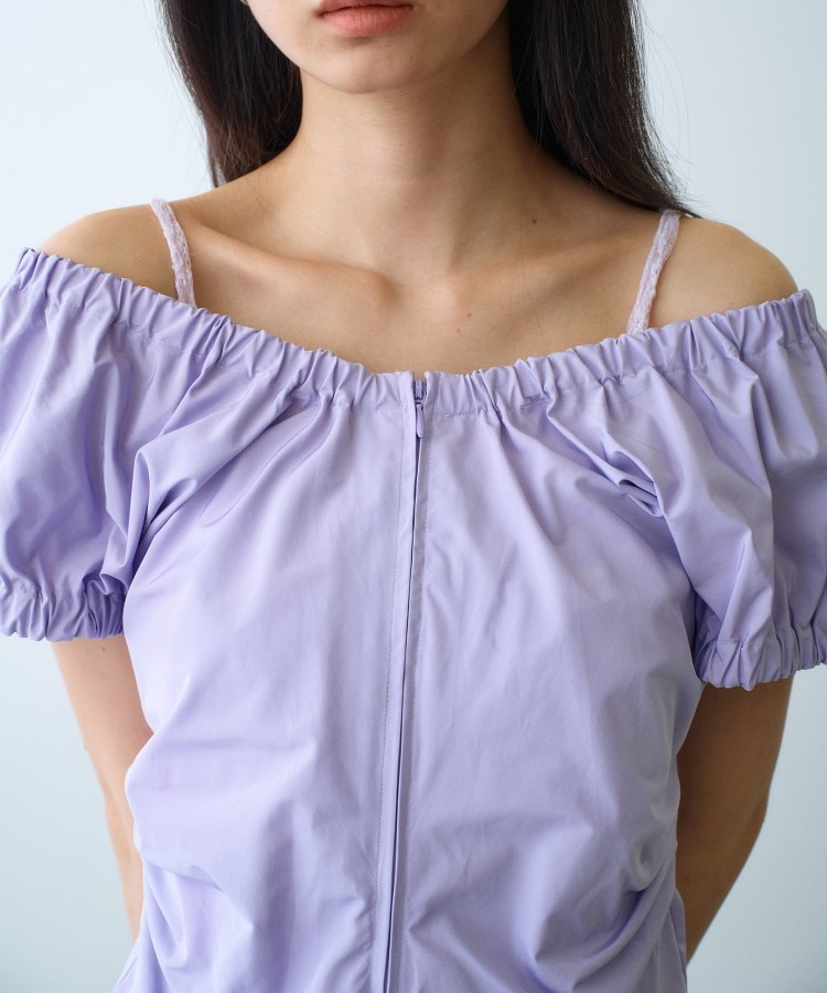 コードエー(CODE A)のsporty gathered blouse11