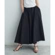 コードエー(CODE A)のside slit volume skirt ブラック(019)