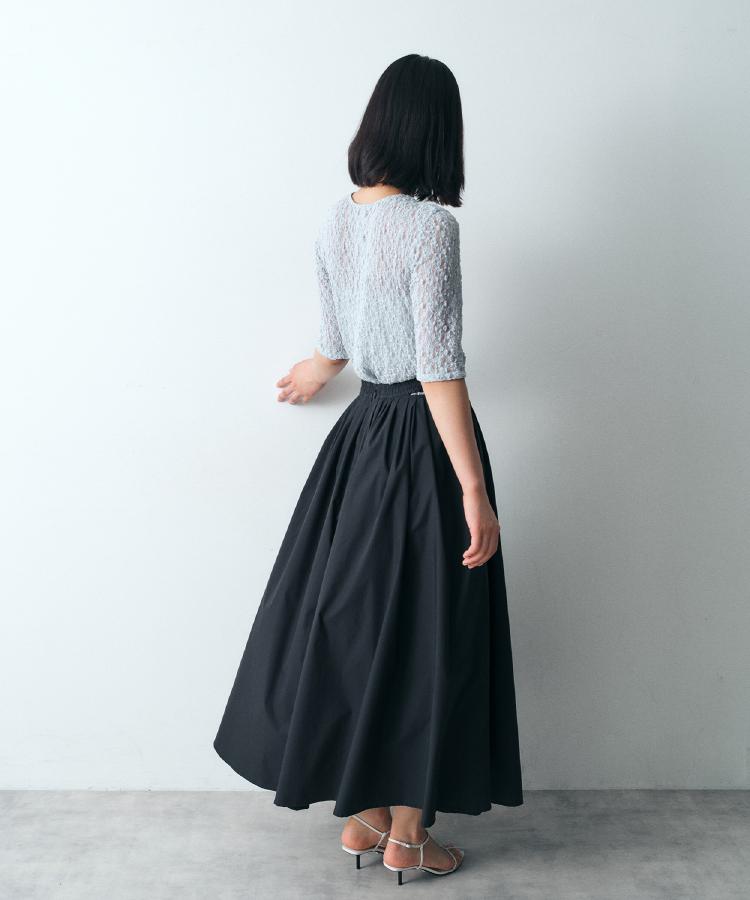 コードエー(CODE A)のlace layered pullover9