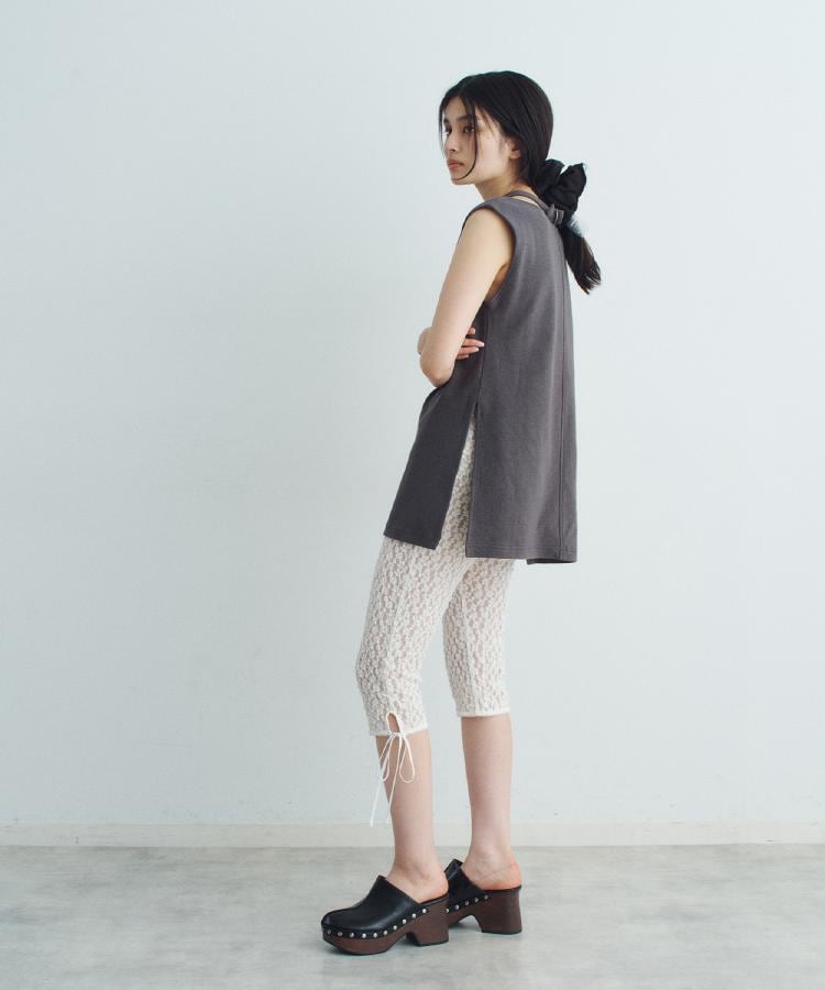 コードエー(CODE A)のlace leggings1