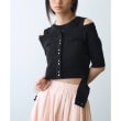 コードエー(CODE A)のdesign knit short cardigan6