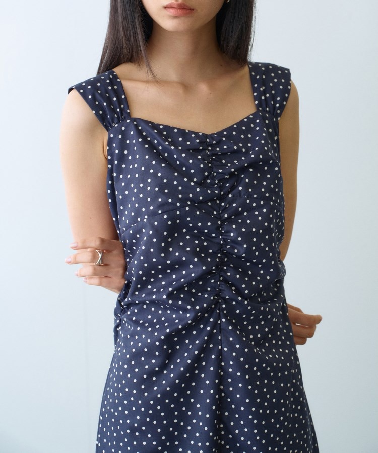 コードエー(CODE A)のpolka dot dress4