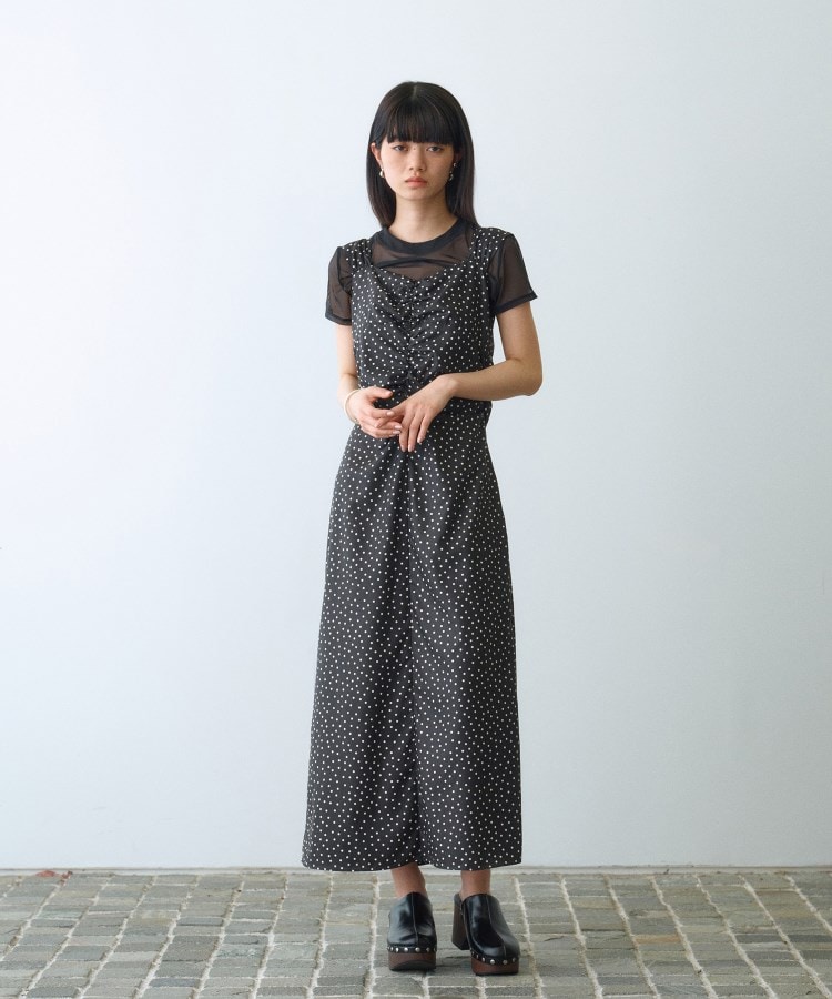 コードエー(CODE A)のpolka dot dress10