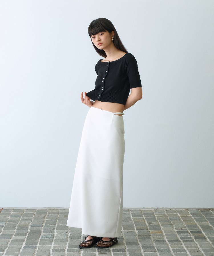コードエー(CODE A)のsensual satin skirt3