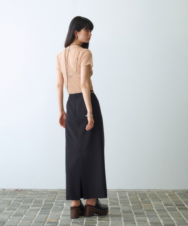 コードエー(CODE A)のsensual satin skirt13
