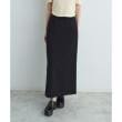 コードエー(CODE A)のsensual satin skirt ブラック(019)