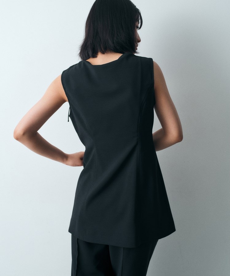 コードエー(CODE A)のfrench twill long vest7