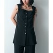 コードエー(CODE A)のfrench twill long vest2