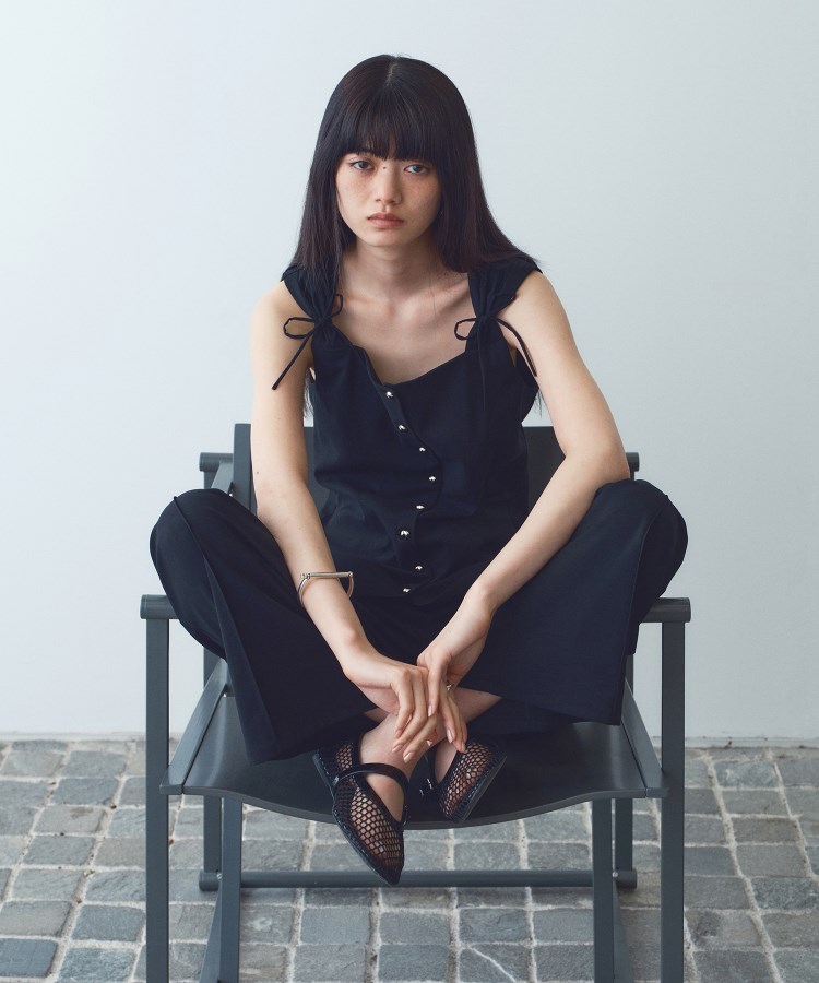 コードエー(CODE A)のfrench twill easy trouser1