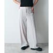 コードエー(CODE A)のfrench twill easy trouser ライトグレー(010)