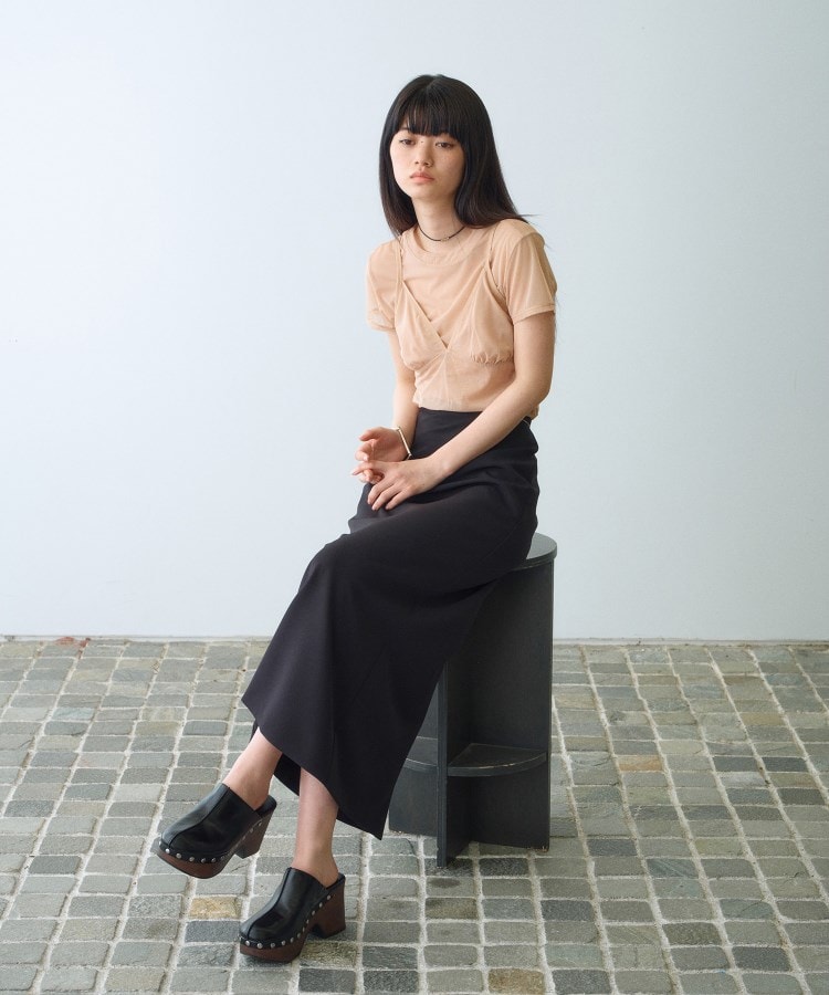 コードエー(CODE A)のOrganic Basics｜Mesh cami6