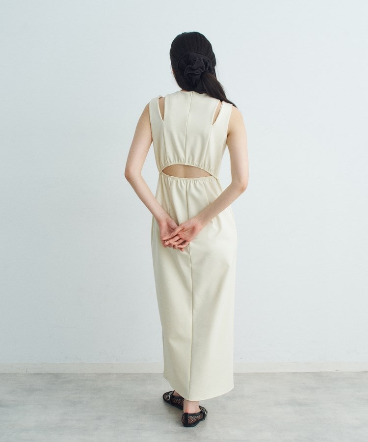 コードエー(CODE A)のslit jersey dress13
