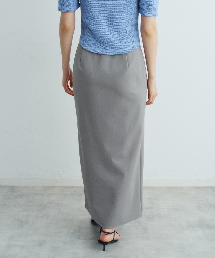 コードエー(CODE A)のslit jersey skirt2