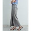 コードエー(CODE A)のslit jersey skirt1