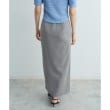 コードエー(CODE A)のslit jersey skirt2