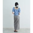 コードエー(CODE A)のslit jersey skirt5