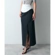 コードエー(CODE A)のslit jersey skirt6