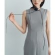 コードエー(CODE A)のheyep｜Faux Leather Rose Tie＆Choker1