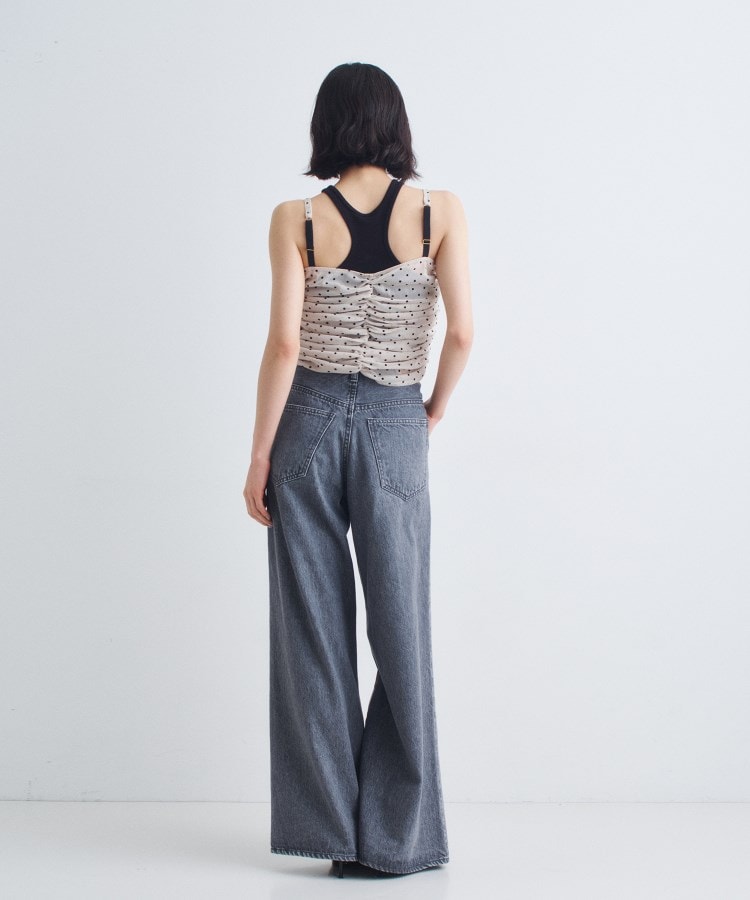 eaphi nuance tulle bustier トップス