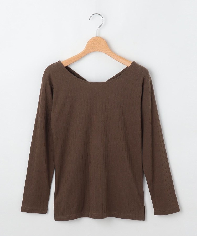 オフプライスストア(ウィメン)(OFF PRICE STORE(Women))のBou Jeloud 汗ジミ防止クルーネックカットソー カーキ(027)