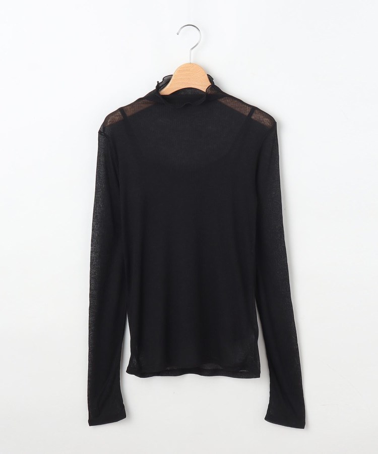 オフプライスストア(ウィメン)(OFF PRICE STORE(Women))のBou Jeloud シアーリブハイネックプルオーバー+キャミソールSET1