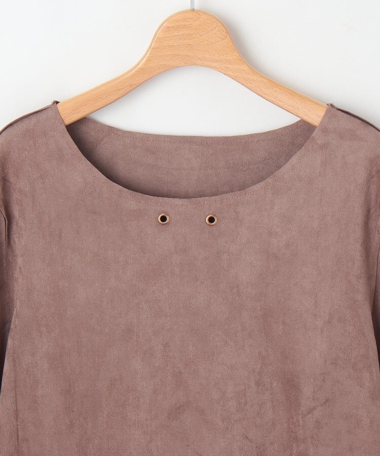 オフプライスストア(ウィメン)(OFF PRICE STORE(Women))のBou Jeloud スウェード調ハトメパンチブラウス3