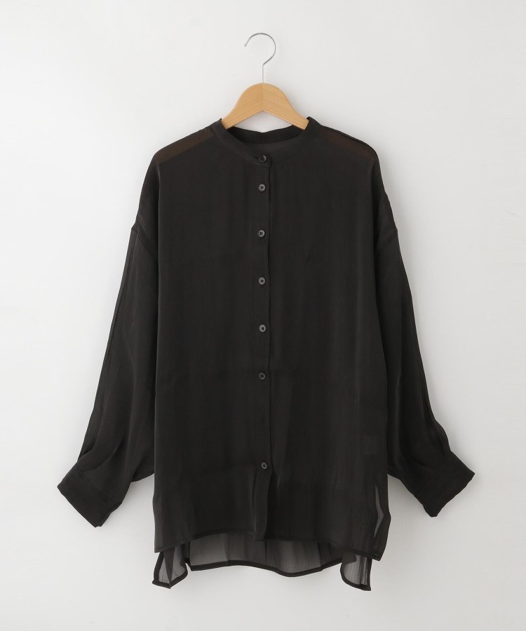 オフプライスストア(ウィメン)(OFF PRICE STORE(Women))のBou Jeloud シアーラメブラウス ブラック(019)