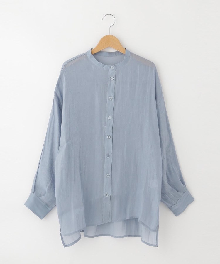 オフプライスストア(ウィメン)(OFF PRICE STORE(Women))のBou Jeloud シアーラメブラウス ブルー(091)