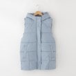 オフプライスストア(ウィメン)(OFF PRICE STORE(Women))のBegum 中綿フーデッドベスト【SALE/カジュアル/デイリー/トレンド/きれいめカジュアル/スポーティースタイル】 サックスブルー(090)