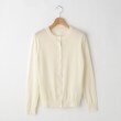 オフプライスストア(ウィメン)(OFF PRICE STORE(Women))のFaneuil ラウンドネック長袖カーディガン ベージュ(052)