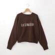 オフプライスストア(ウィメン)(OFF PRICE STORE(Women))のartemarvel ロゴニットプルオーバー ブラウン(043)