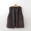 オフプライスストア(ウィメン)(OFF PRICE STORE(Women))のartemarvel フェイクファーベスト スミクロ(018)