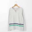 オフプライスストア(ウィメン)(OFF PRICE STORE(Women))のMIL-SPEC キーネックカットソー ライトグレー(003)